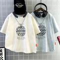Kids' summer crew neck short sleeve t-shirt -  new summer collection for boys - loose fit, breathable, trendy top
