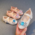 Girls' princess shoes - new spring/autumn fashion, little girl's crystal shoes, baby soft sole shoes, children's flat shoes