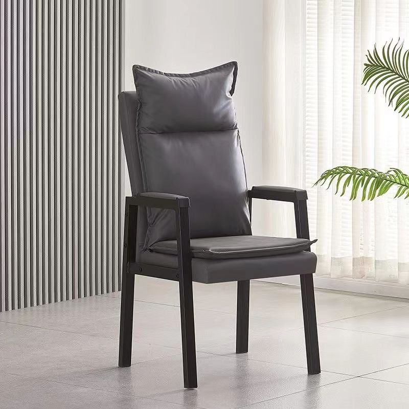 Chess and card room mahjong hall special mahjong chair sedentary comfortable office chair teahouse home thickened double backrest chair