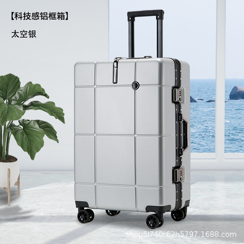 Luggage female ins small light suitcase universal wheel 24 male and female multi-capacity student password case trolley case
