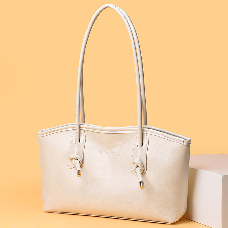 Fall and winterretro underarm large capacity tote bag for women 2025new arrivalfashiontrendysatchel bag for work and work clothing for women