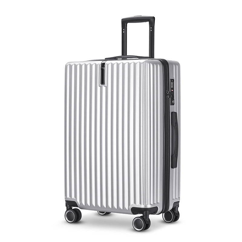 Cross-border three-piece trolley case,  boarding travel zipper case, universal wheel suitcase, anti-theft password box manufacturer