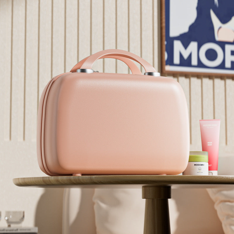 Premium Mini Suitcase Portable 14 Inch Small Storage Large Capacity Portable Gifts High Value Makeup