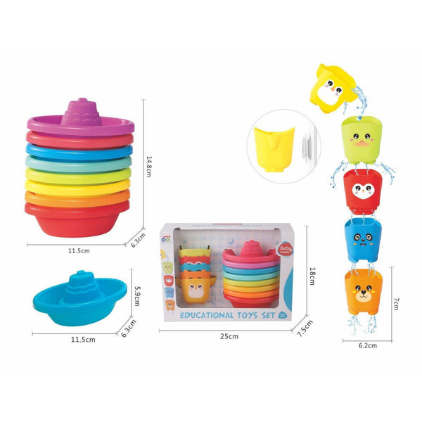 Cross-border export South East Asia Children's early education Toddler enlightenment Baby water set Bathroom water toy manufacturer