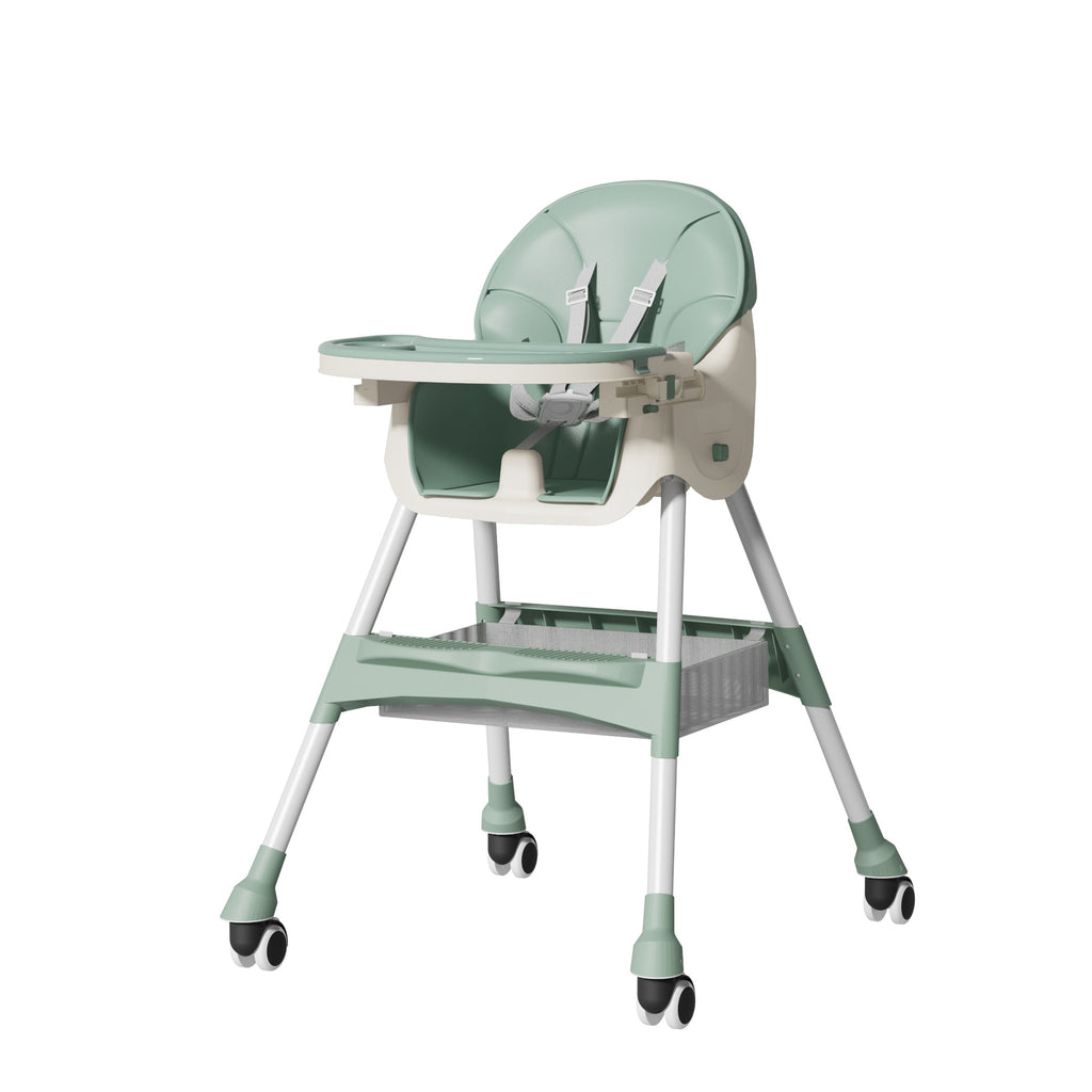 Baby Dining Chair Eating Foldable Portable Home Baby Learning Chair Children's Multifunctional Dining Table Chair Seat