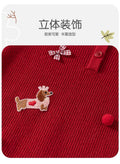 Girls' christmas dress  new style baby girl birthday party first birthday dress children's thickened skirt