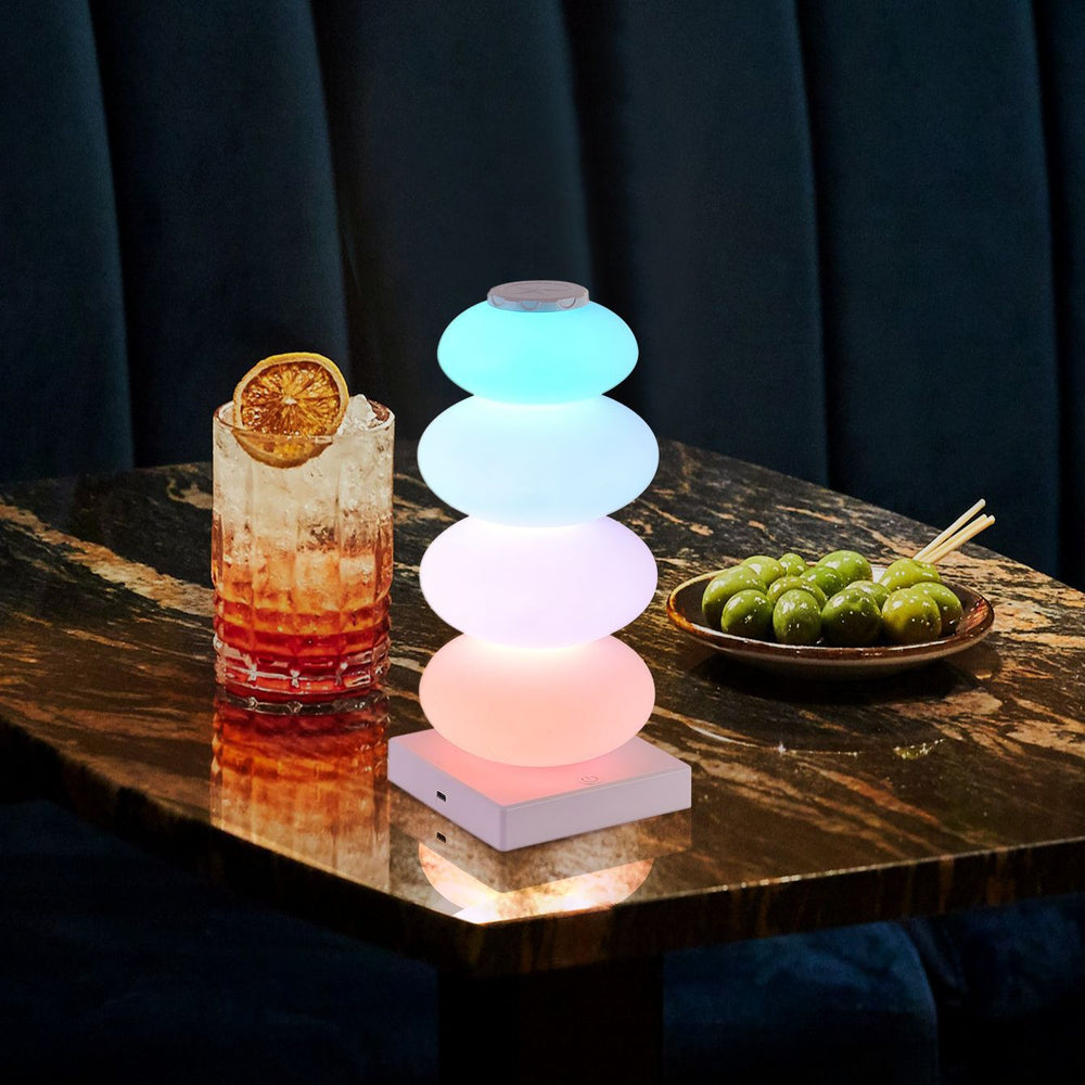 hot-selling accessible luxury square gourd colorful desktop night light creative export quality multi-color girly style lamp