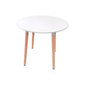 Dining tablesexport solid wood cream style dining tablefor homeround dining table and chair modern casual negotiation table