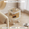 35cm cream white + changhong glass [with sensor light]