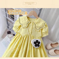 Girls' pure cotton dress - summer lightweight style,  new collection, stylish baby princess dress, summer children's dress, kids' clothing
