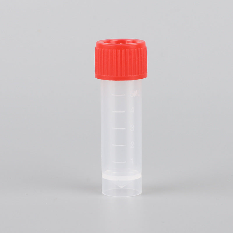 Spot disposable plastic sampling tube storage tube cryopreservation tube 5ml/10ml/20ml disposable collection tube