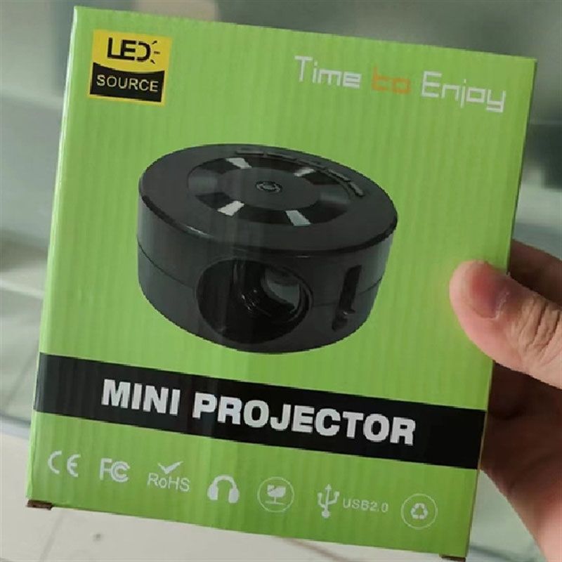 Yt200 factory portable mini projector - cross-border e-commerce micro hd small children's phone projector