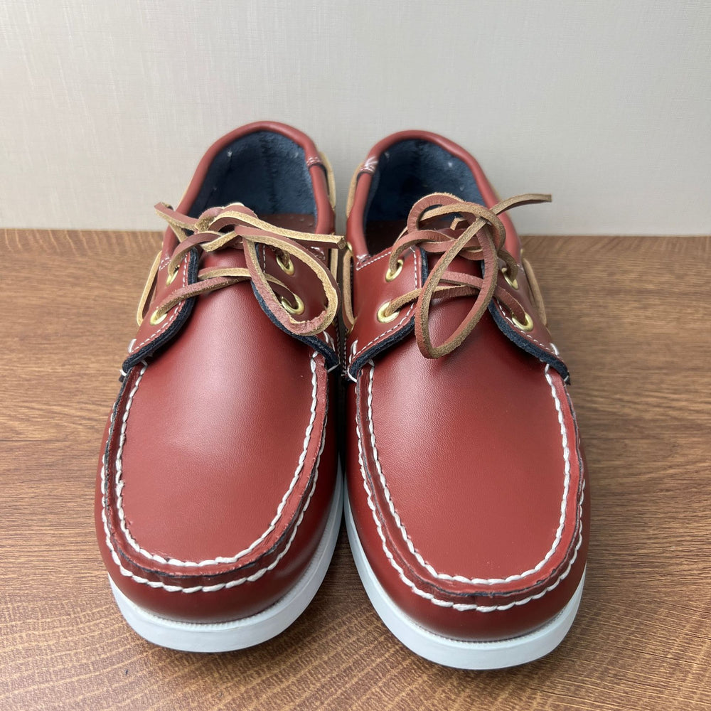 Sailboat shoes men's genuine leather plus sizeeasiest for match men's shoes hand-sewn shoes tie backflats shoes business work shoes casual