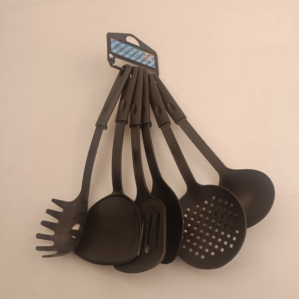 nylon spatula six-piece set of spoons kitchen multi-functional cooking high temperature resistant kitchenware set manufacturer wholesale