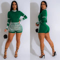 C6995 cross-border   independent station fashionfashion women's hot diamond jumpsuit party casual style