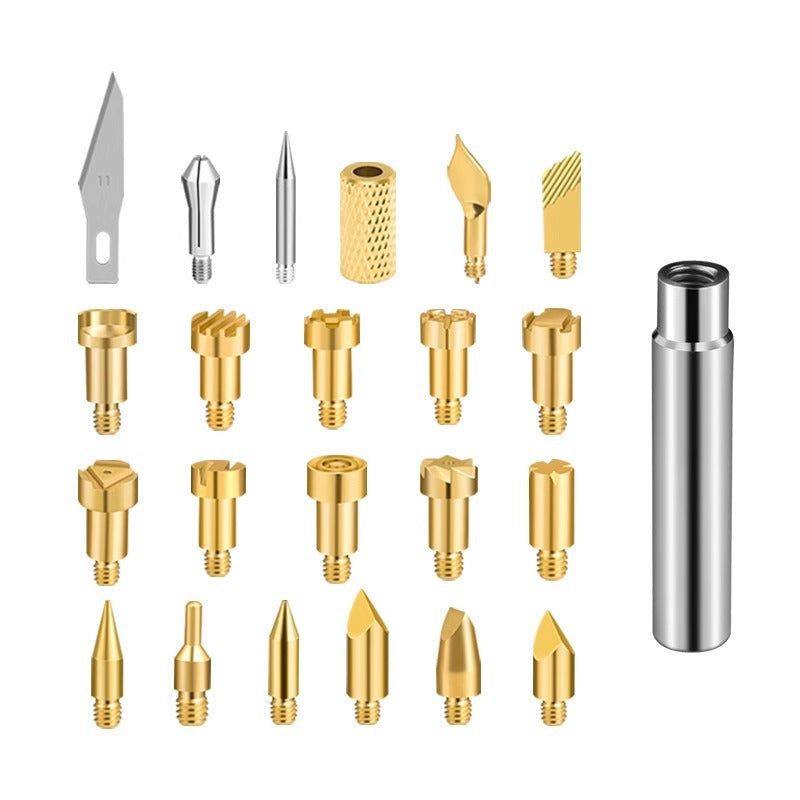 Baolian soldering iron head universal soldering table soldering iron head high temperature resistance durable heating core adjustable temperature internal heating type pyrography tool
