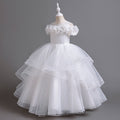 Yimingzhi performance piano kids birthday dress children's dress first birthday princess dress cross-border exclusive