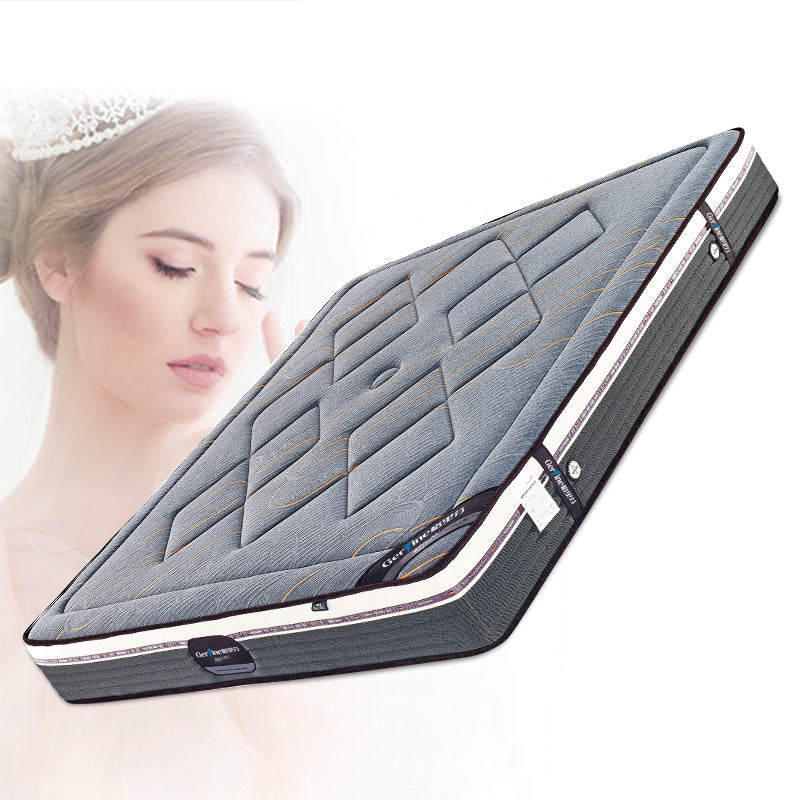 Spring sky latex mattress soft and hard double-sided dual-use 1.8m scientific spine protection anti-mite independent bag spring bedroom furniture