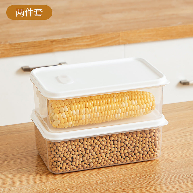 Kitchen Food Refrigerator Storage Box Transparent Sealed Fruit Food Fresh-keeping Box Food Grade Plastic Japanese Bento Box