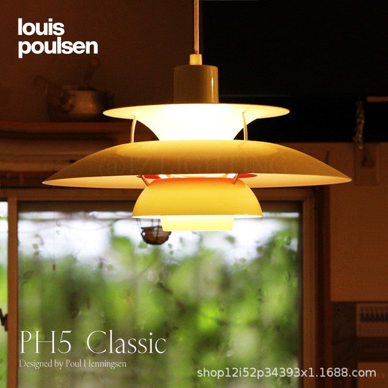Danish ph5 restaurant pendant light designer fixture nordic art ufo lamp japanese creative dining table bar light