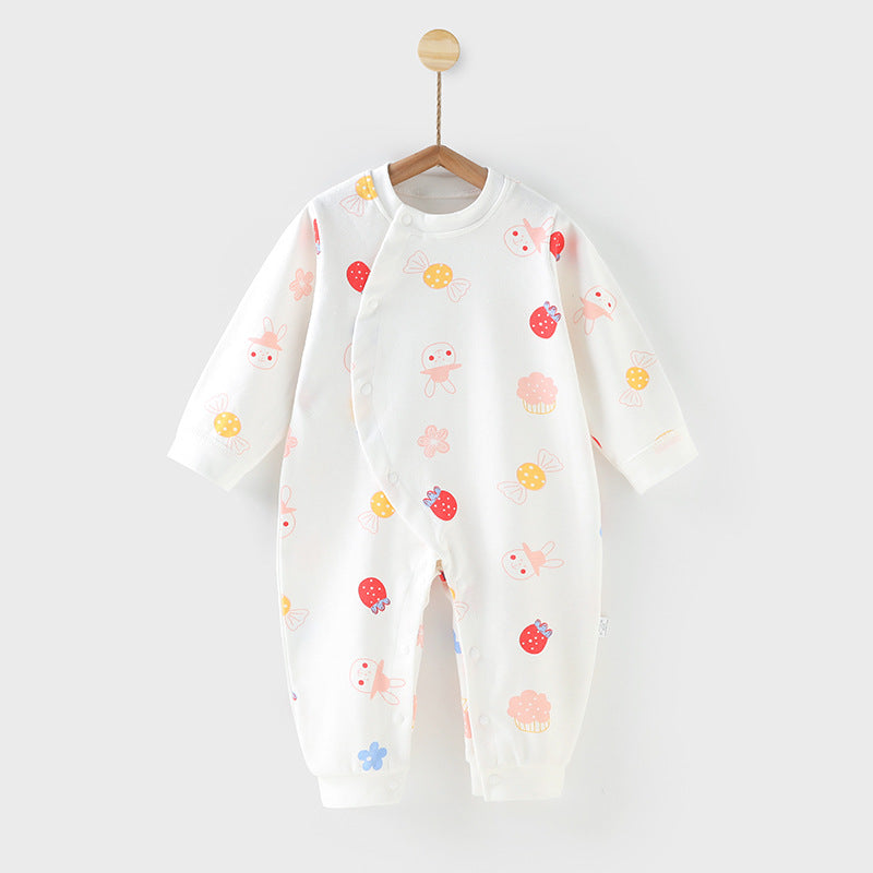Newborn baby clothes - spring/autumn & winter styles - 100% cotton long sleeve rompers, bodysuits, and sleep suits for newborns