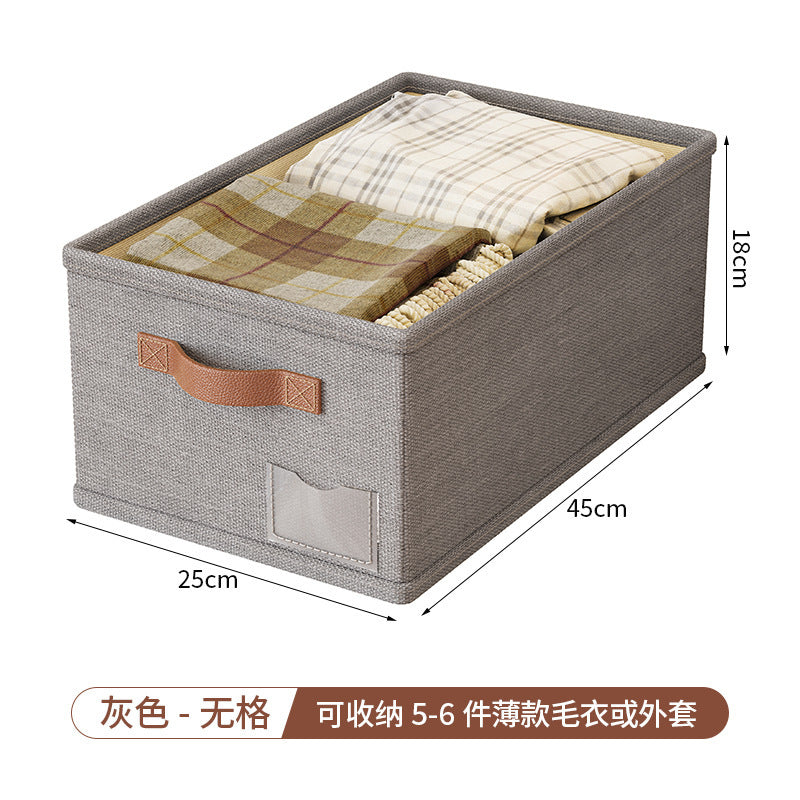 New little red flower divided storage box, underwear organizer, pp board clothes and pants storage solution, clothing storage box