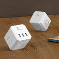 Magic cube socket converter plug adapter multifunctional usb socket panel one-to-multiple household wireless power strip