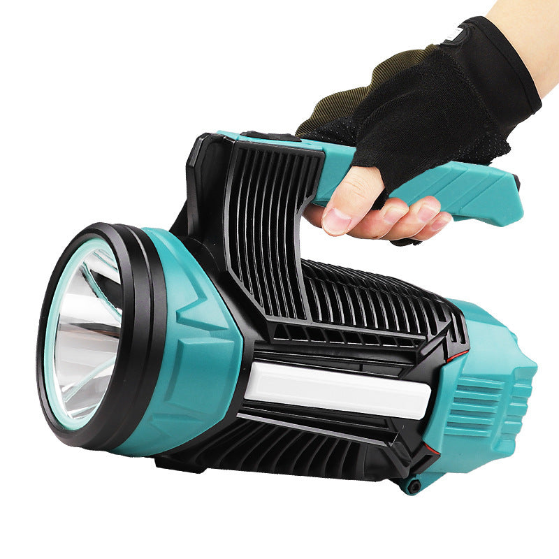 Cross-border new XHP70 induction strong light portable light, outdoor searchlight type-c output high-power flashlight