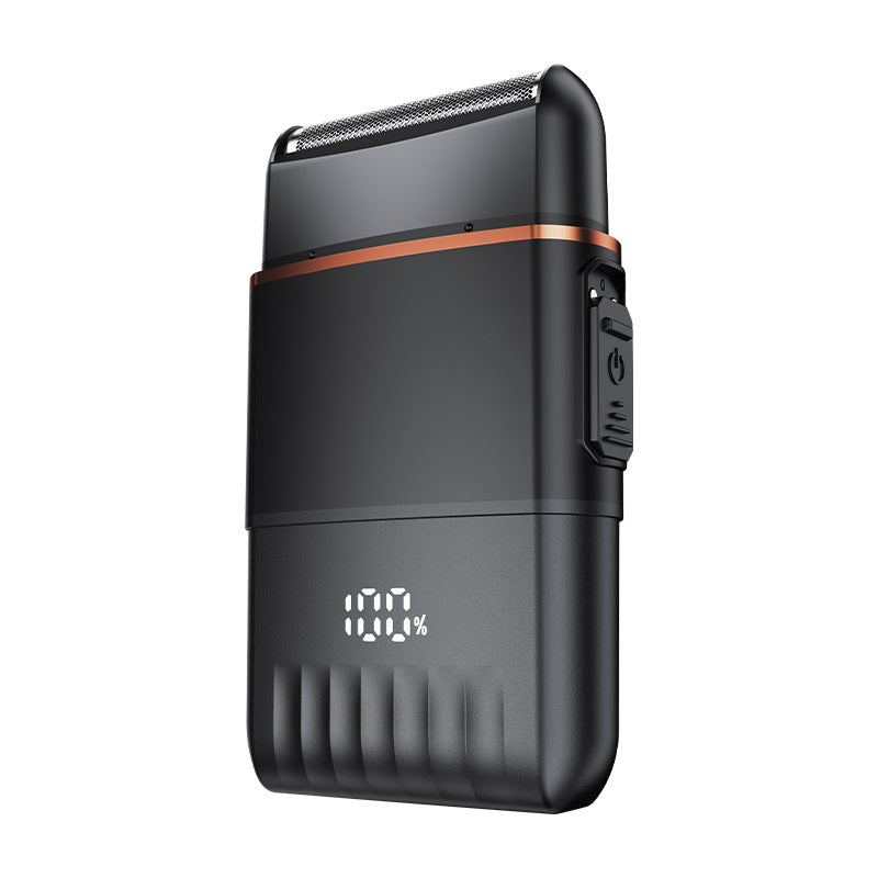 New portable reciprocating electric shaver - compact, home & car use, waterproof, men's shaving razor