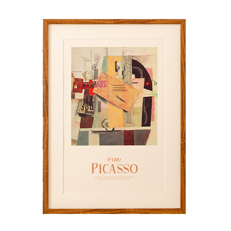 Solid wood DIY puzzle photo frame custom square mounted wall sketch picture frame A3A48K4K poster frame wholesale