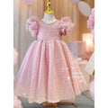 Girls'  summer new arrivals: baby girl mori-style dress, summer puff sleeve bestseller, trendy princess dress for baby girls