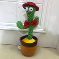 Tiktok viral light-up dancing cactus plush toy - sings, learns to talk, and repeats - wholesale for kids