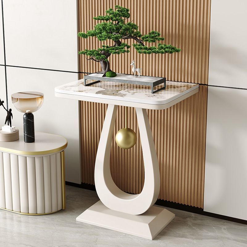 Italian light luxury flower stand storage rack flower stand rock slab flower stand casual living room sofa decorative rack balcony flower pot rack