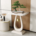 Italian light luxury flower stand storage rack flower stand rock slab flower stand casual living room sofa decorative rack balcony flower pot rack