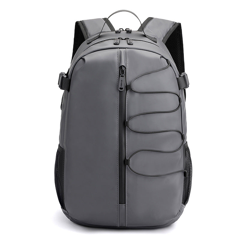 New Men's Large Capacity Backpack Stylish Simple Business Computer Bag Casual College Student Travel School Bag