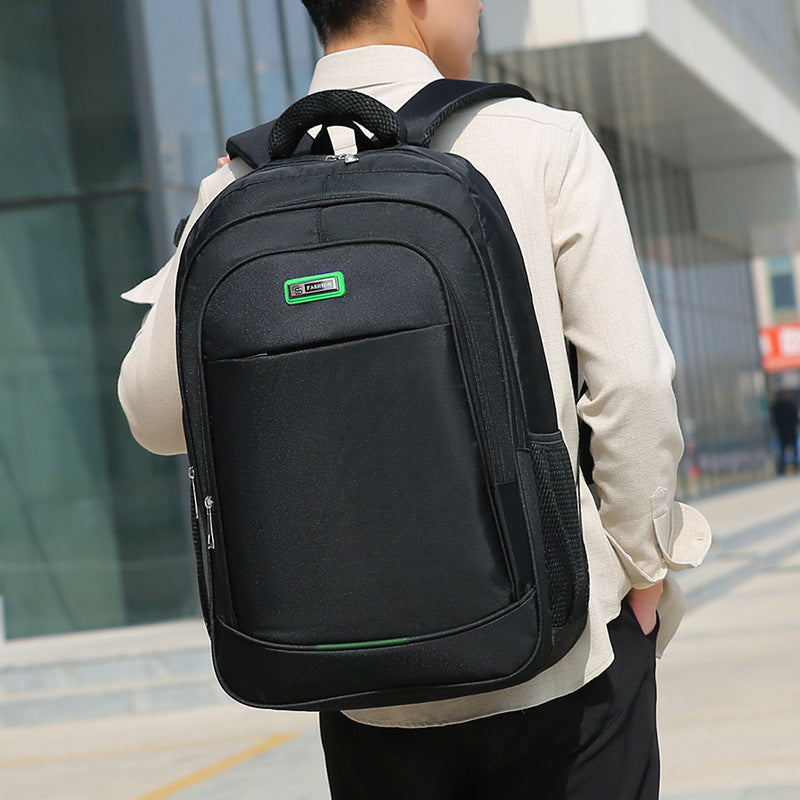 New middle and high school student schoolbag backpack men's backpack large capacity travel computer leisure business travel bag