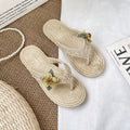 Women's flip-flops: summer sweet & stylish, non-slip, perfect for students, shopping, beach vacations, and everyday wear. super soft and comfortable