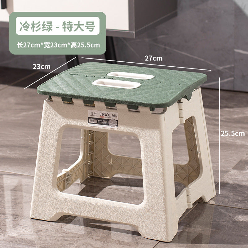 Foldable stool, thickened adult chair, portable home & outdoor camping chair, handheld durable student chair