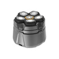 Magnetic six-head floating double-ring knife net electric shaver high-power bald head artifact menfor home shaving machine