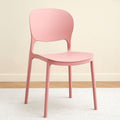 Plastic chair thickened backrest dining chair dining table for homeaccessible luxuryclassy sense negotiation stool stackable catering commercial