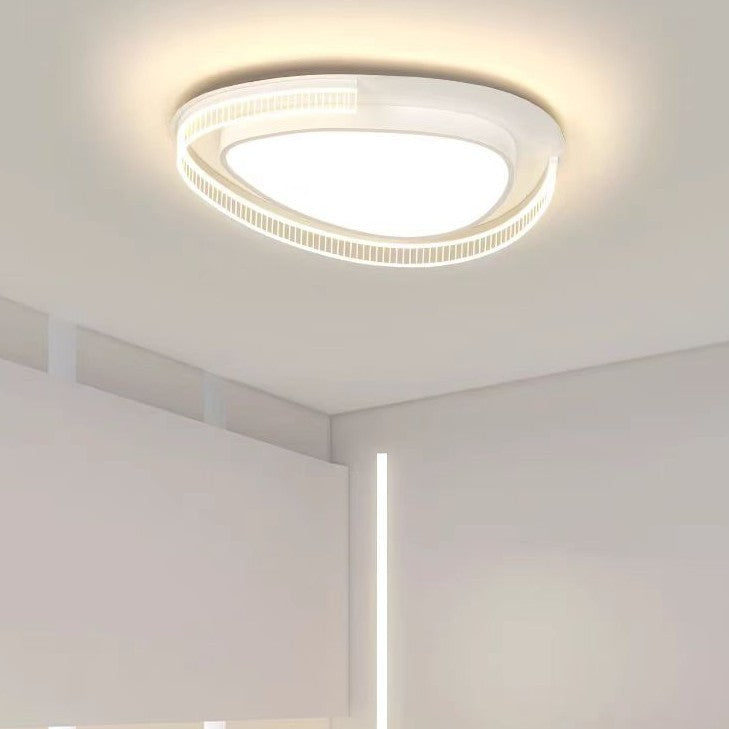 Living room light full spectrum pebble ceiling light cream wind hall main light modern simple lighting package combination