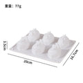 Silicone 6-cavity bunny mousse mold - diy halloween chocolate baking cake mold
