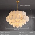 natural marble living room chandelier modern style villa lighting all copper wall lamp accessible luxury spanish import french style