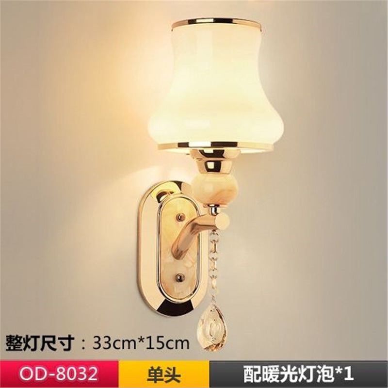 Zhongshan lighting  new wall sconce - bedroom bedside lamp, living room, dining room, tv background wall lighting, hallway stairway