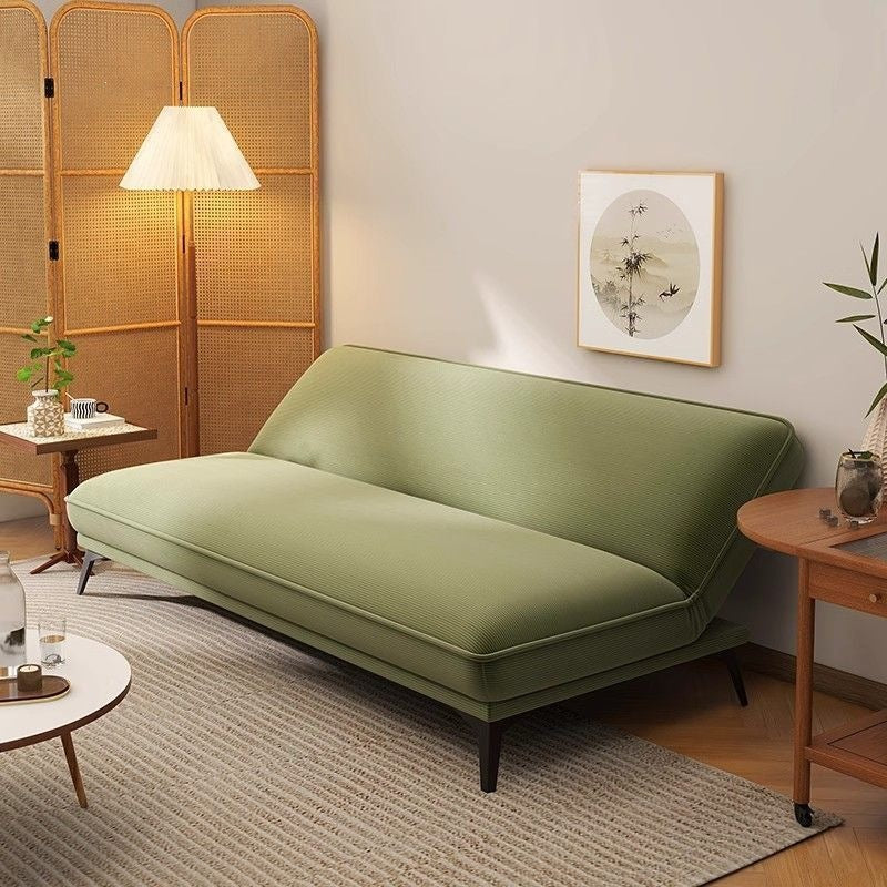 Cloud foldable sofa bed all-in-one dual-purpose small apartment living room straight sofa bedroom sleeper and recliner fabric sofa