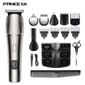 New arrival electric hairdresser suit five-in-one digital display washable electric clipper usb charging engraving push silent design