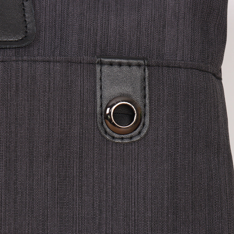 Spot Supply Pilot 2103 Vertical Stripe Oxford Bag, Office Information Bag, Zipper File Bag