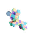 Macaron magic ruler morandi rubik's cube 24 sections 36/48/72 sections kindergarten kids suit educational toys
