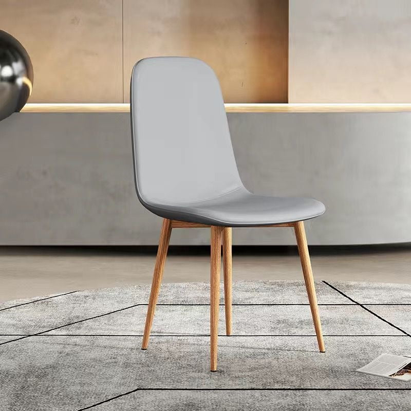 Factory direct normcore dining chair for home italian accessible luxury office chair high density sponge creative negotiation back chair