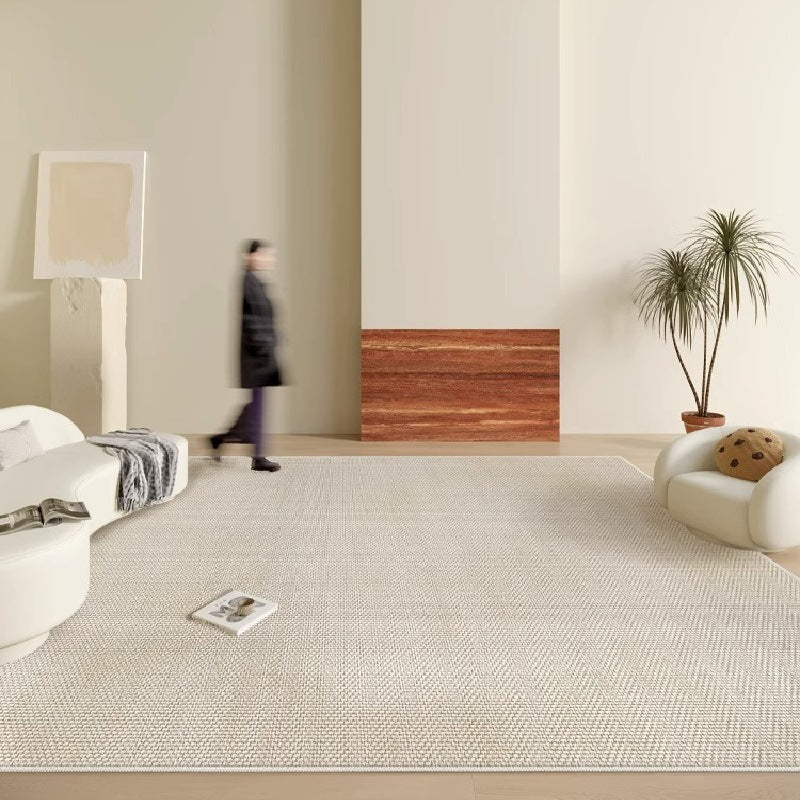 Plain carpet living room accessible luxuryclassy large house waterproof anti-fouling sofa blanket coffee table bedroom bedside blanket household floor mat